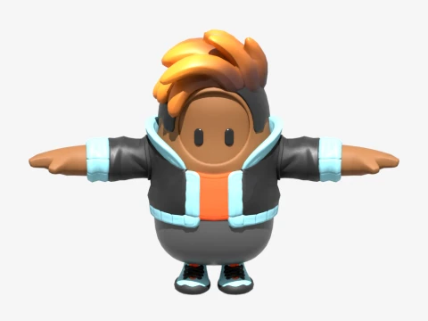 Brix Barton Fall Guy - Fortnite 3D Model