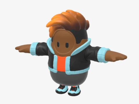 Brix Barton Fall Guy - Fortnite 3D Model