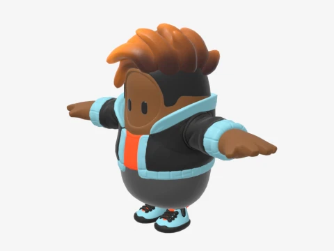 Brix Barton Fall Guy - Fortnite 3D Model