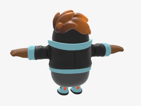 Brix Barton Fall Guy - Fortnite 3D Model