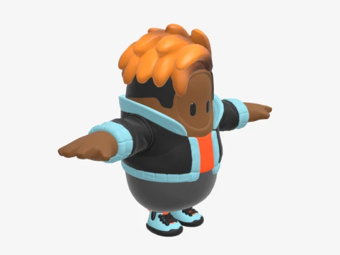 Brix Barton Fall Guy - Fortnite 3D Model
