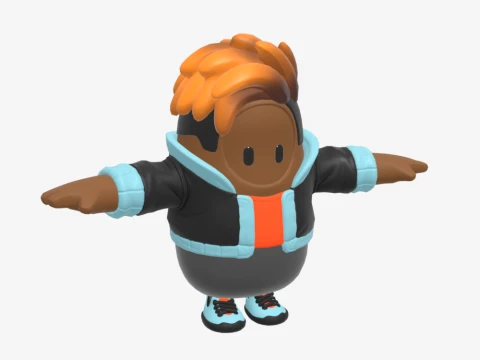 Brix Barton Fall Guy - Fortnite 3D Model