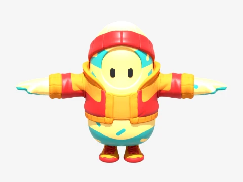 Lil Whip Fall Guy - Fortnite 3D Model