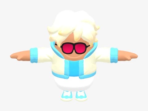 Summitseeker Evie Fall Guy - Fortnite 3D Model