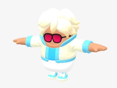 Summitseeker Evie Fall Guy - Fortnite 3D Model