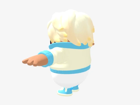 Summitseeker Evie Fall Guy - Fortnite 3D Model