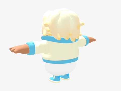 Summitseeker Evie Fall Guy - Fortnite 3D Model