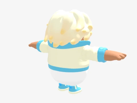 Summitseeker Evie Fall Guy - Fortnite 3D Model