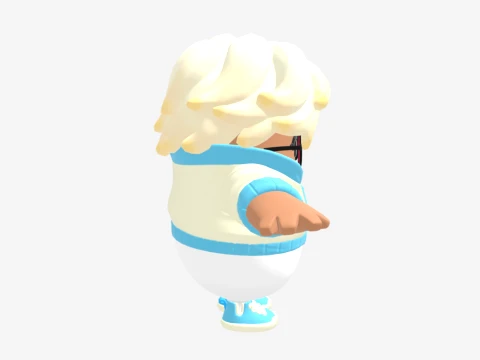Summitseeker Evie Fall Guy - Fortnite 3D Model