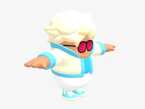 Summitseeker Evie Fall Guy - Fortnite 3D Model