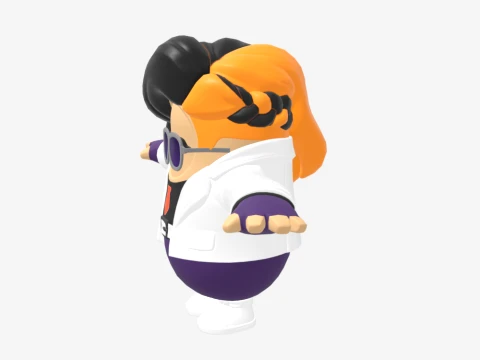 Countess Daraku Fall Guy - Fortnite 3D Model