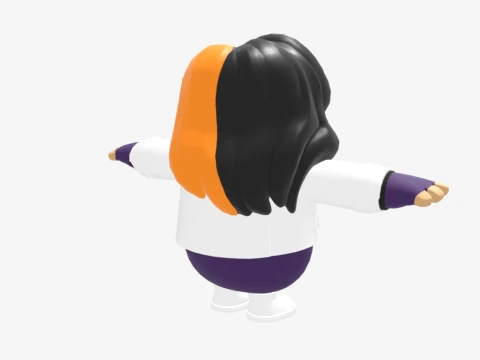 Countess Daraku Fall Guy - Fortnite 3D Model
