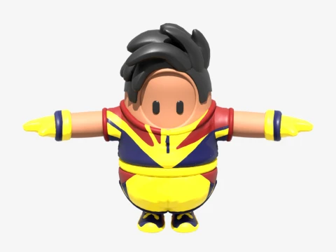 Tackle Titan Fall Guy - Fortnite 3D Model