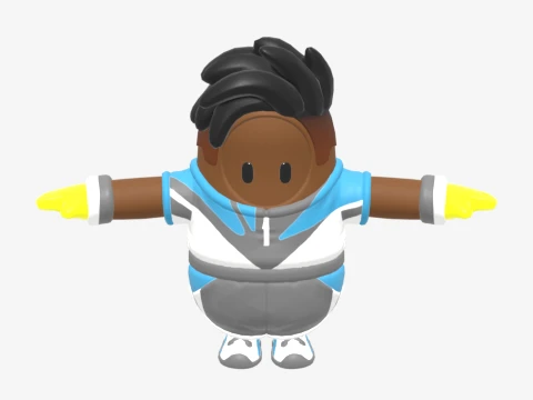 Breakaway Boss Fall Guy - Fortnite 3D Model