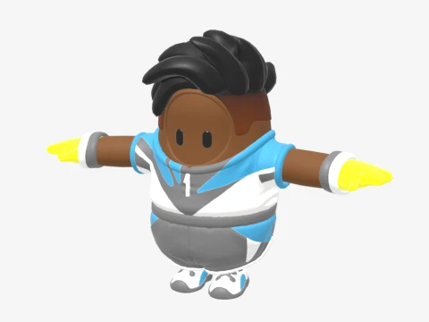 Breakaway Boss Fall Guy - Fortnite 3D Model