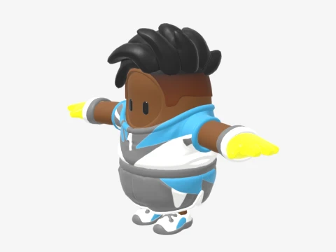 Breakaway Boss Fall Guy - Fortnite 3D Model