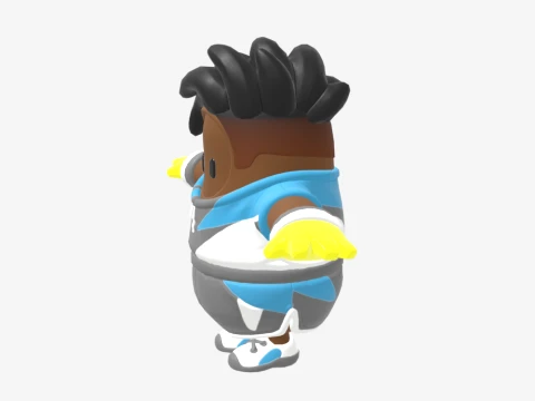 Breakaway Boss Fall Guy - Fortnite 3D Model