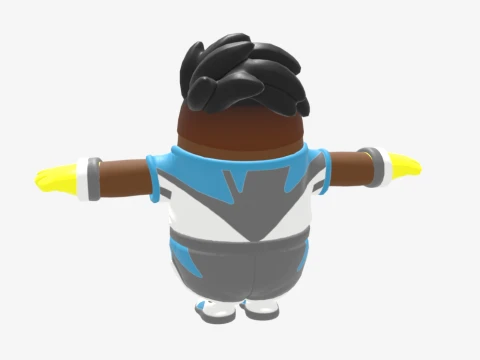 Breakaway Boss Fall Guy - Fortnite 3D Model