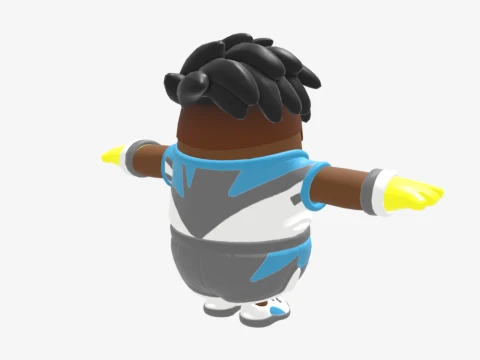 Breakaway Boss Fall Guy - Fortnite 3D Model