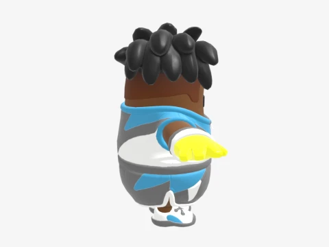 Breakaway Boss Fall Guy - Fortnite 3D Model