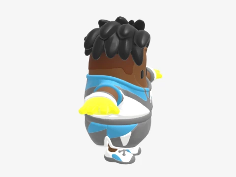 Breakaway Boss Fall Guy - Fortnite 3D Model