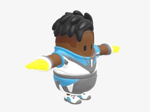 Breakaway Boss Fall Guy - Fortnite 3D Model
