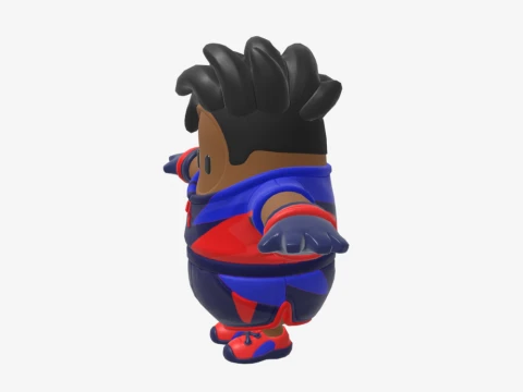 Chip Challenger Fall Guy - Fortnite 3D Model