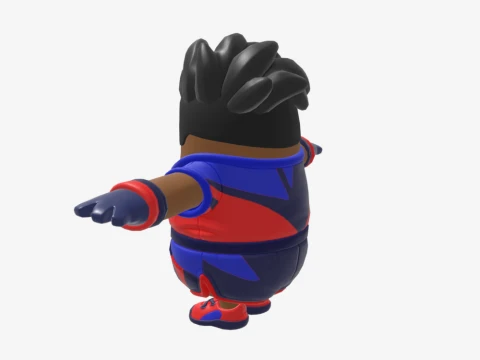 Chip Challenger Fall Guy - Fortnite 3D Model