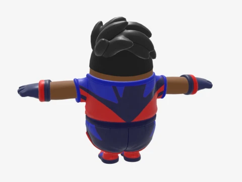 Chip Challenger Fall Guy - Fortnite 3D Model