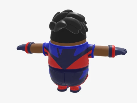 Chip Challenger Fall Guy - Fortnite 3D Model