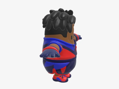 Chip Challenger Fall Guy - Fortnite 3D Model