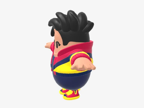 Mighty Midfielder Fall Guy - Fortnite 3D Model