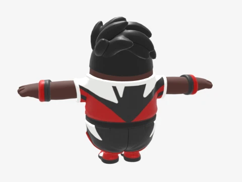 Penalty Patroller Fall Guy - Fortnite 3D Model
