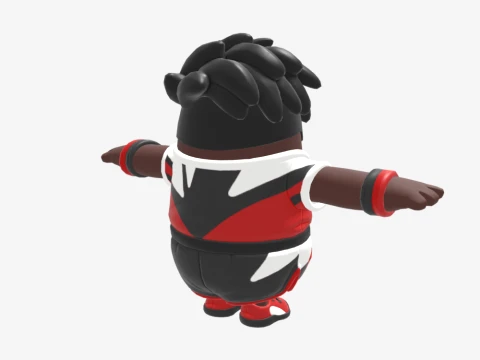 Penalty Patroller Fall Guy - Fortnite 3D Model