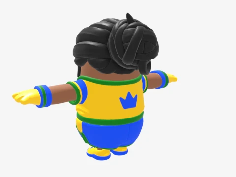 Net Protector Fall Guy - Fortnite 3D Model
