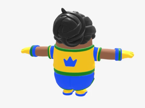 Net Protector Fall Guy - Fortnite 3D Model