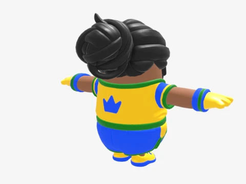 Net Protector Fall Guy - Fortnite 3D Model