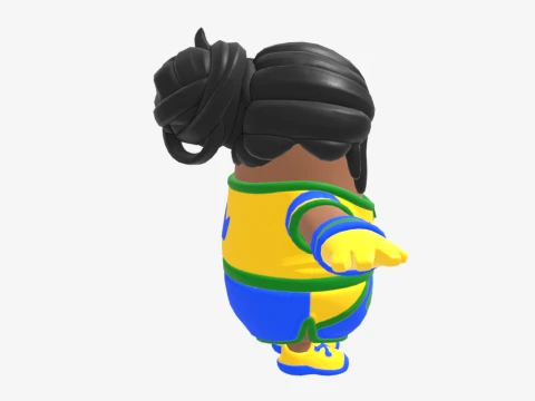 Net Protector Fall Guy - Fortnite 3D Model