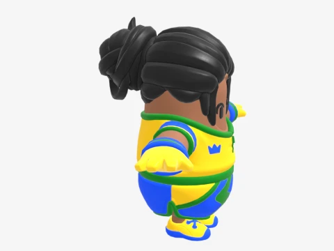Net Protector Fall Guy - Fortnite 3D Model