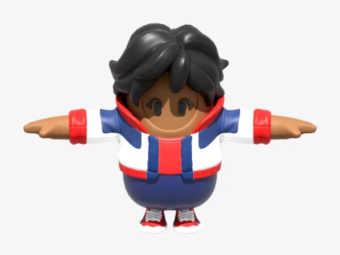 Field Favorite Fall Guy - Fortnite 3D Model