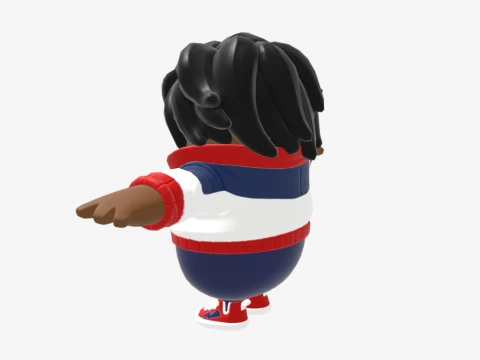 Field Favorite Fall Guy - Fortnite 3D Model
