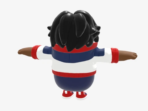 Field Favorite Fall Guy - Fortnite 3D Model