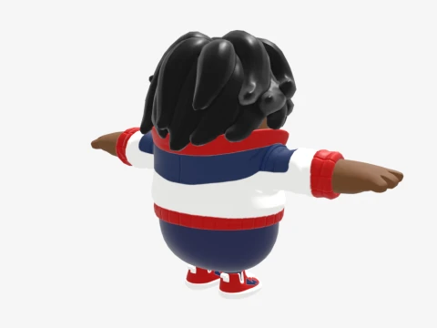 Field Favorite Fall Guy - Fortnite 3D Model
