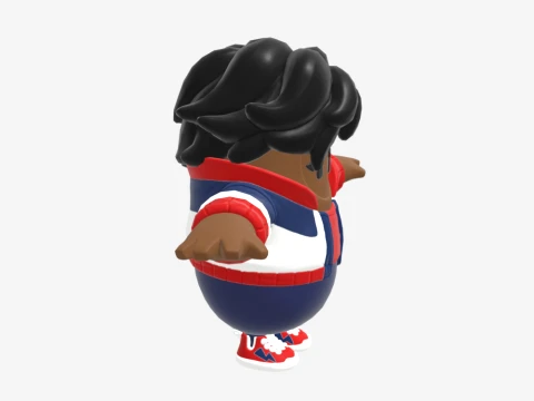 Field Favorite Fall Guy - Fortnite 3D Model