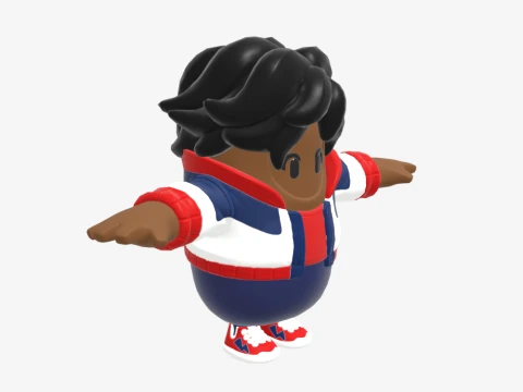 Field Favorite Fall Guy - Fortnite 3D Model