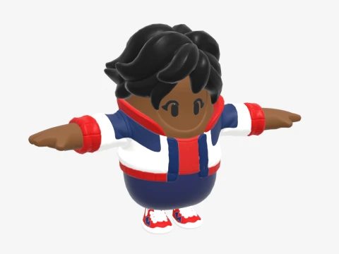 Field Favorite Fall Guy - Fortnite 3D Model