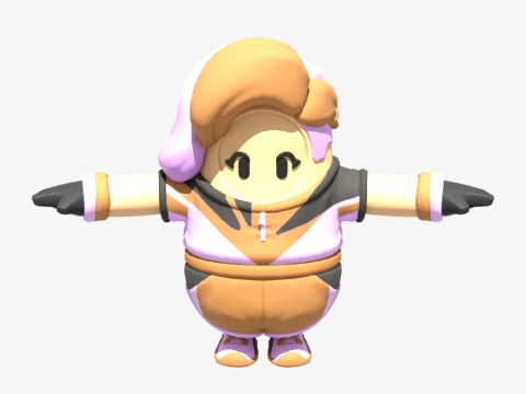 Mae Fall Guy - Fortnite 3D Model