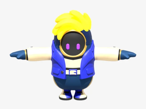 Renzo the Champion Fall Guy - Fortnite 3D Model