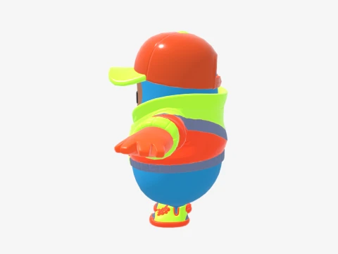 Synth Fall Guy - Fortnite 3D Model