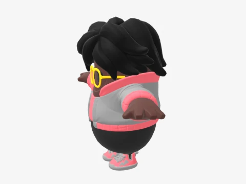 Doctor Slone Fall Guy - Fortnite 3D Model